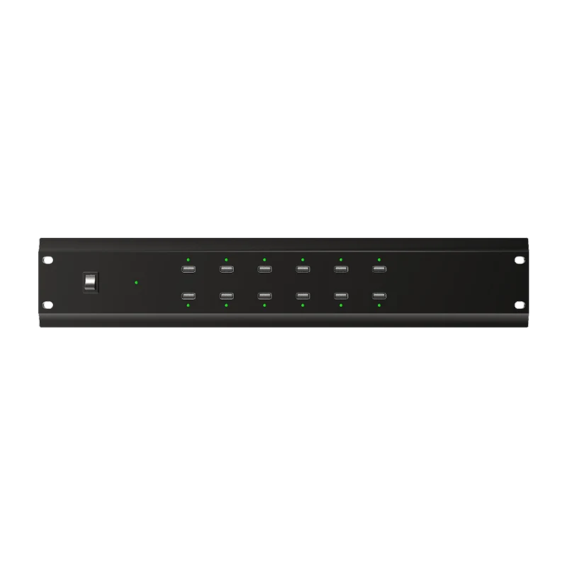 SPON LCM-6015P 12-Port Wireless Microphone Charger
