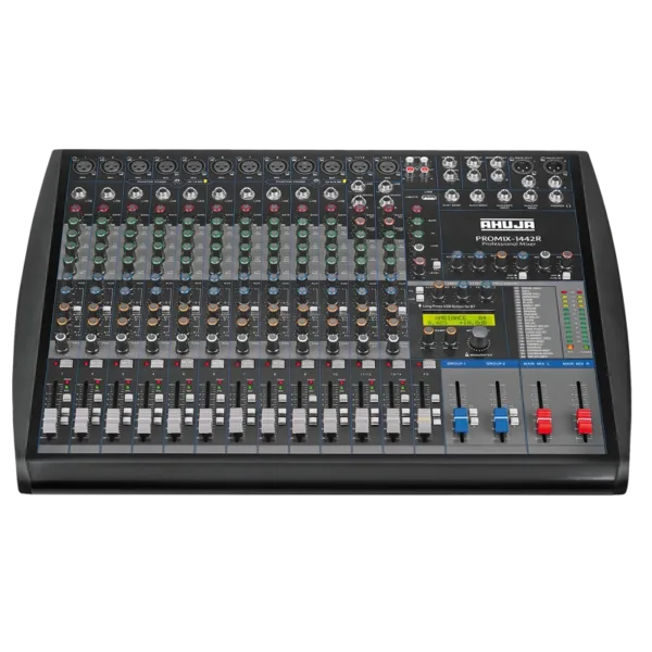 Ahuja PROMIX-1442R 14-Channel Stereo Mixer