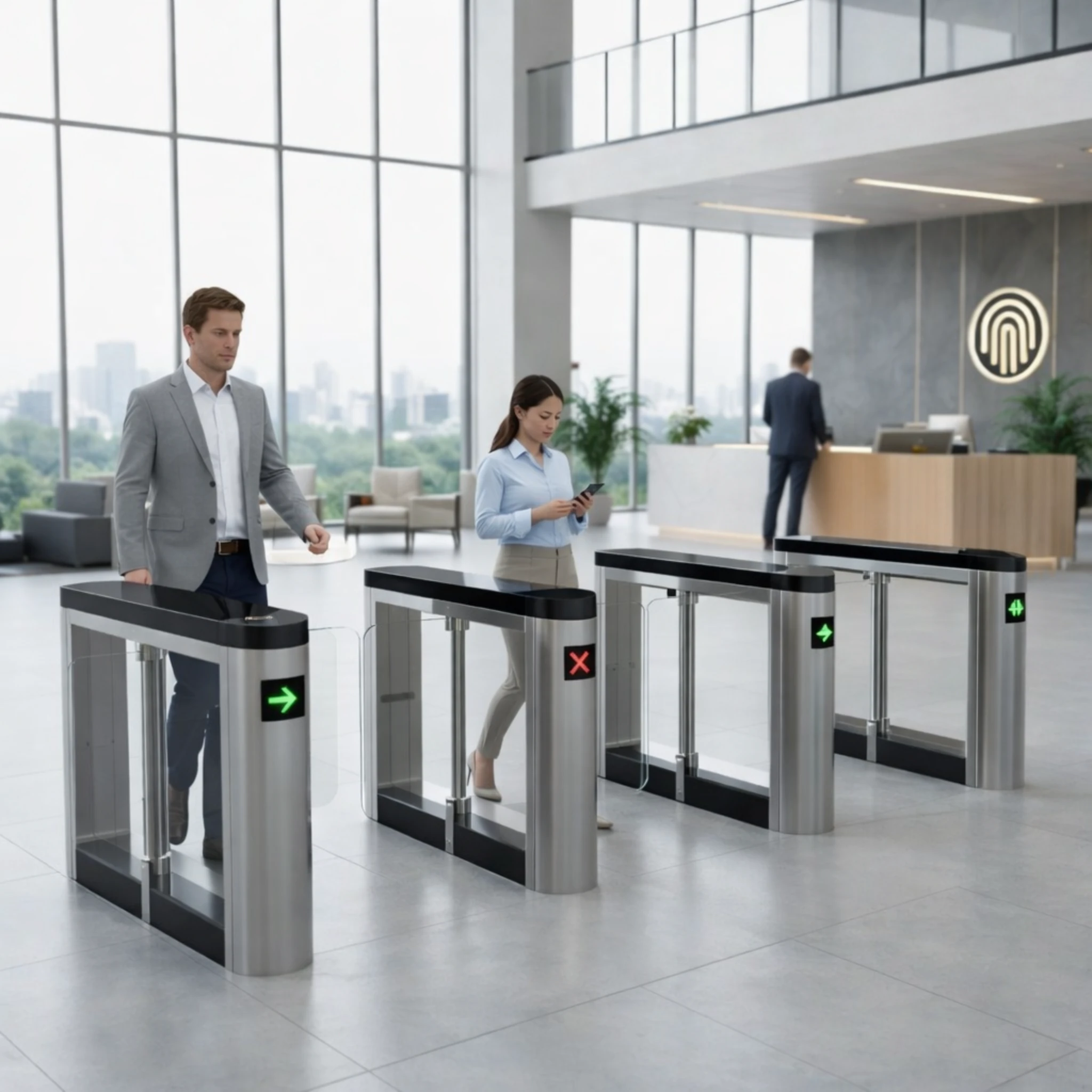 Flap Barrier Access Control Gate