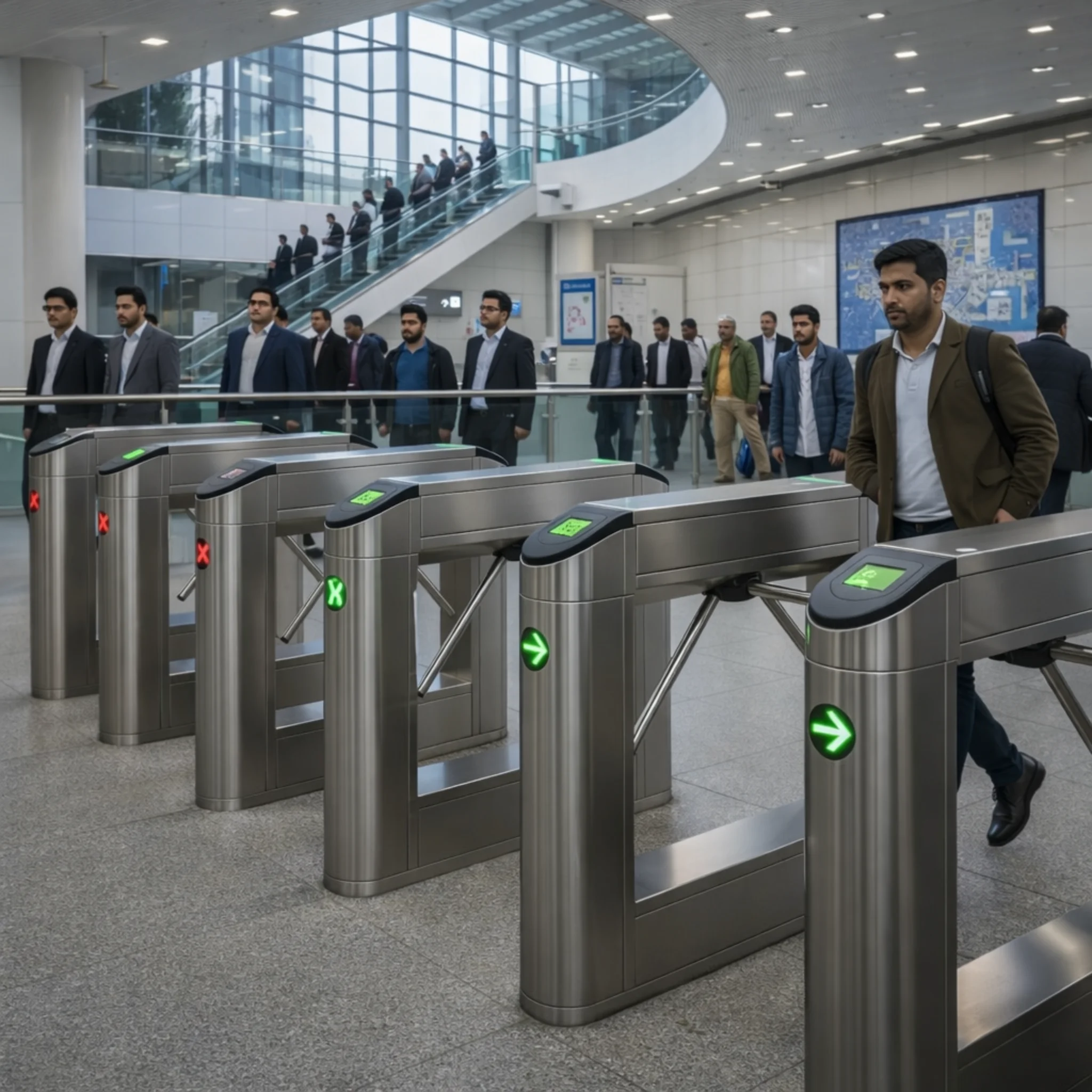 Tripod Turnstile Gate Access Control System