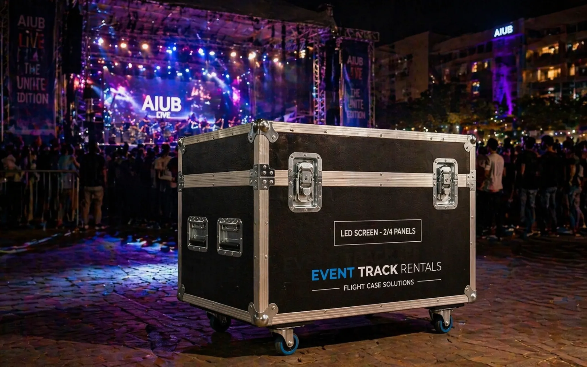 Heavy-duty Flight Case (LED / Sound Equipment)