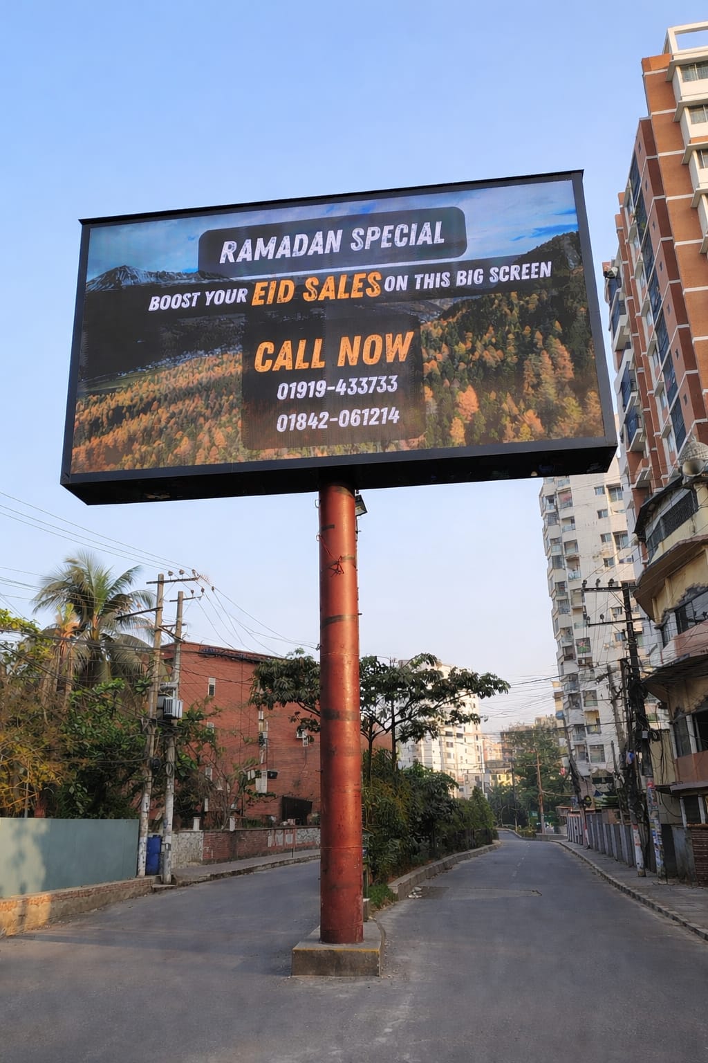 P5 LED Billboard Project in Nasirabad, Chattogram (Nusaifa Trading)