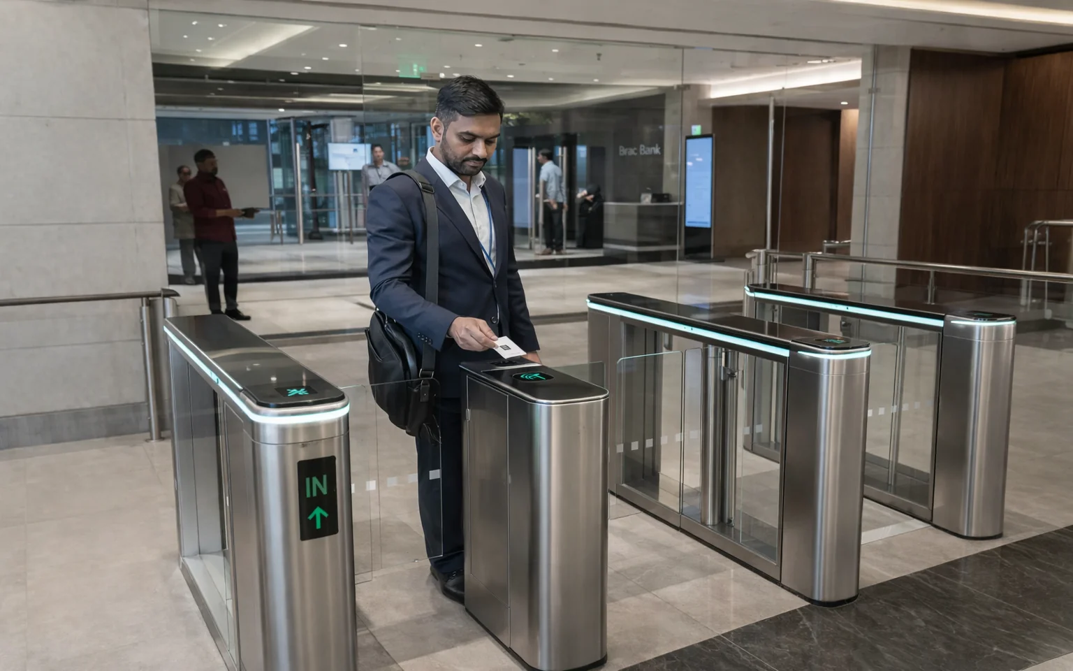 Turnstile gate access control