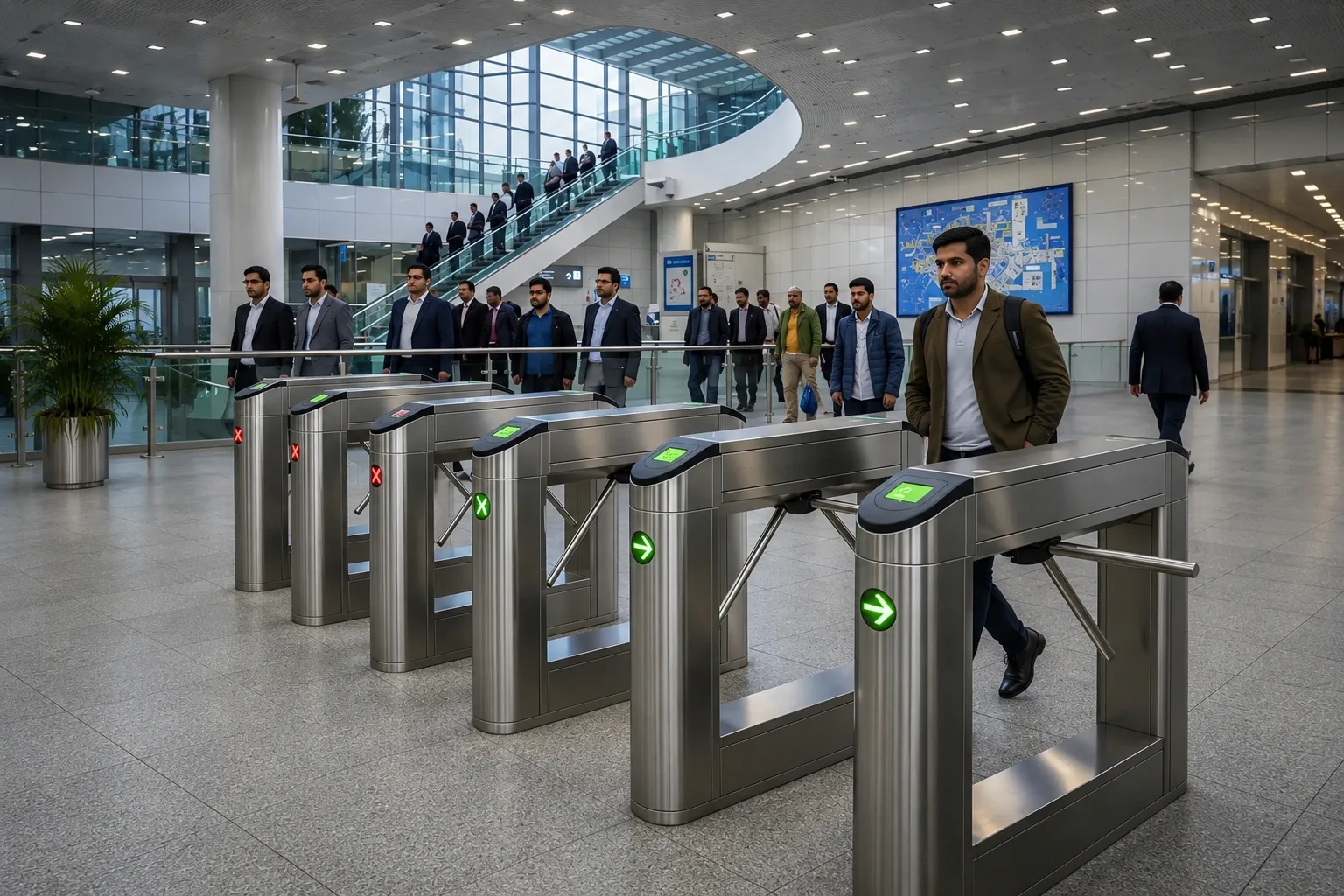 Quantum Tripod Turnstile DS-Q50S for Secure Access