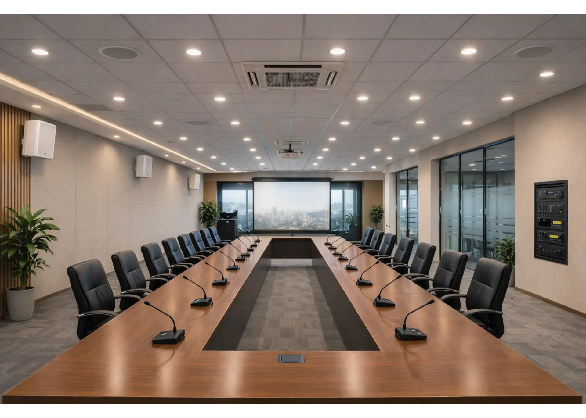 Corporate Event LED display rental solution