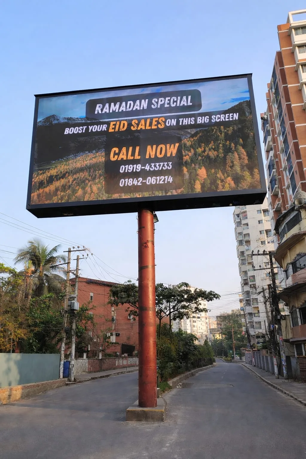 P5 LED Billboard Project in Nasirabad, Chattogram (Nusaifa Trading)