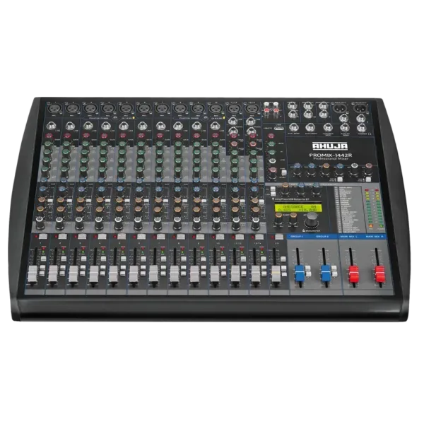Ahuja PROMIX-1442R 14-Channel Stereo Mixer