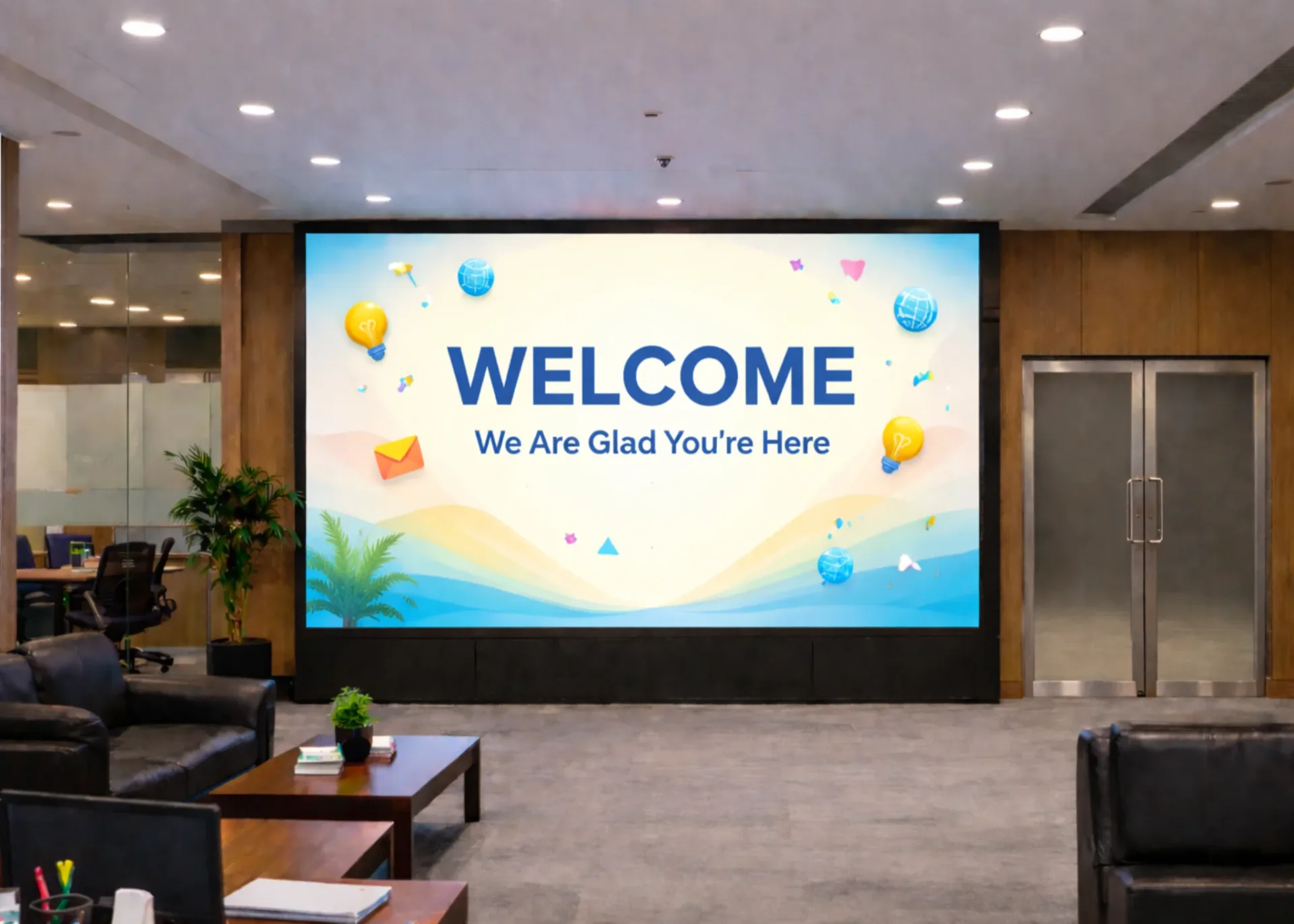 Corporate Indoor LED Video Wall