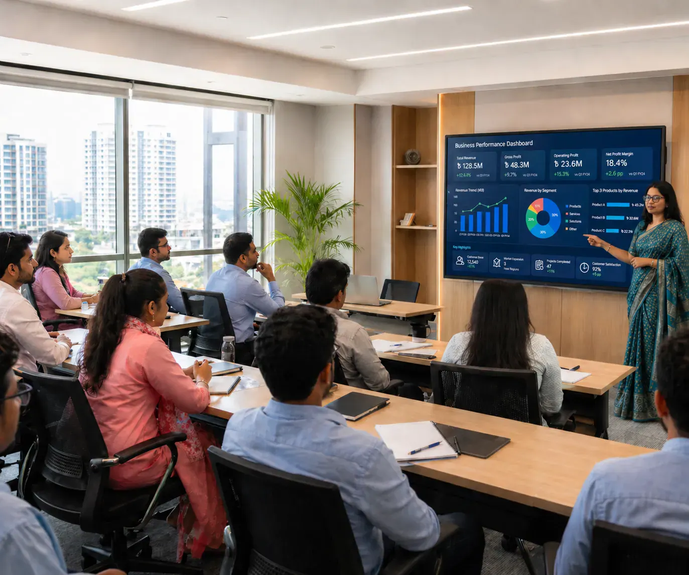 Ingscreen 75-inch Interactive Flat Panel – Smart Teaching Display