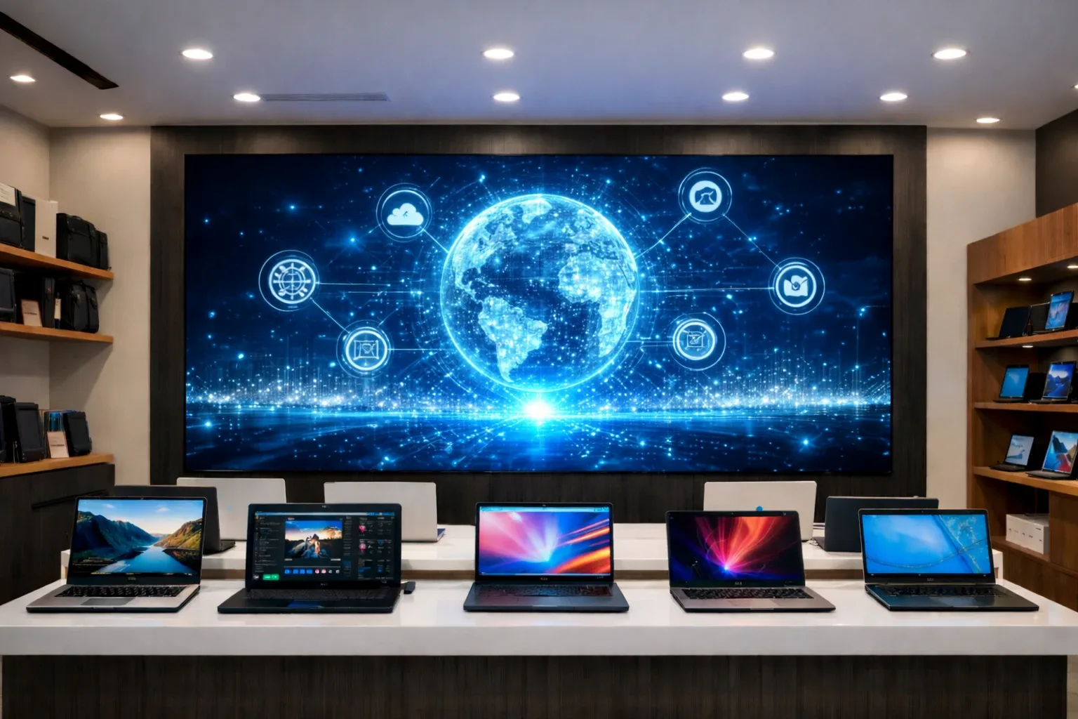 P3 rental LED display viewing distance example
