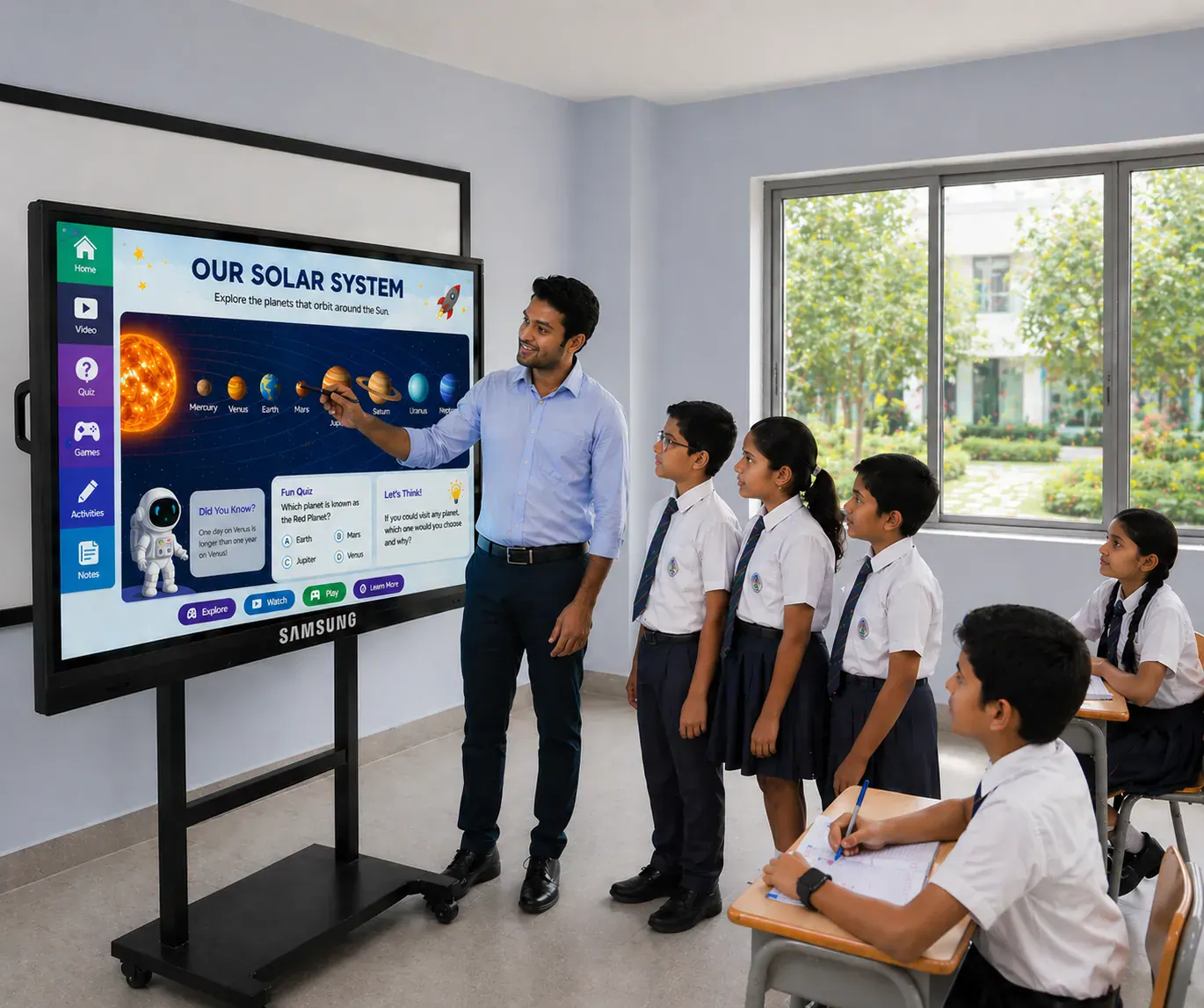 Samsung 65-inch Interactive Flat Panel – Flip Pro Series